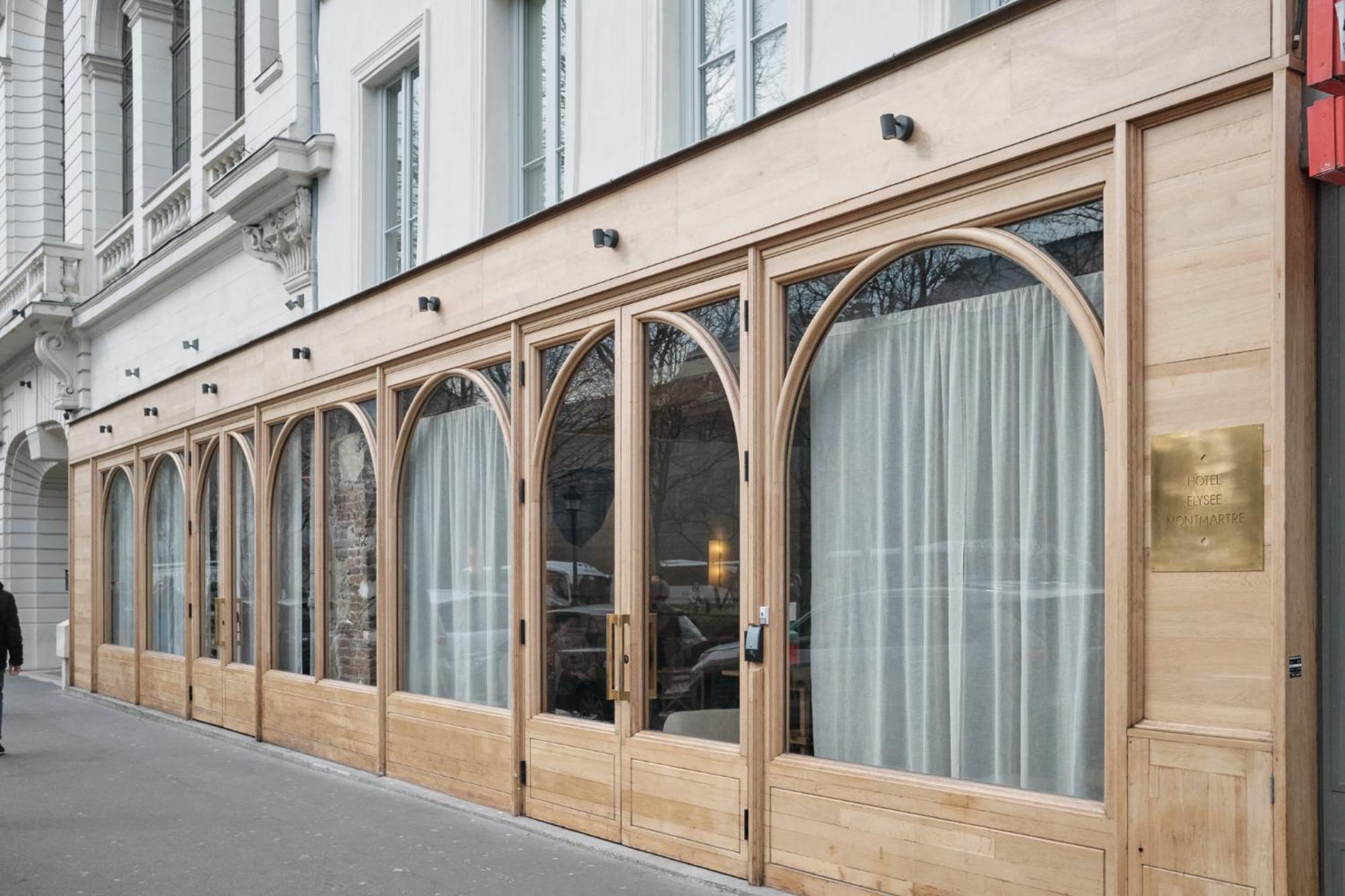 Elysee Montmartre Hotel Paris Bagian luar foto